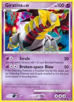 Giratina card in English