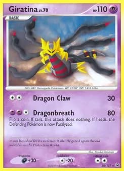 Giratina card in English
