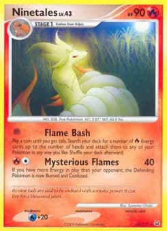 Ninetales card in English