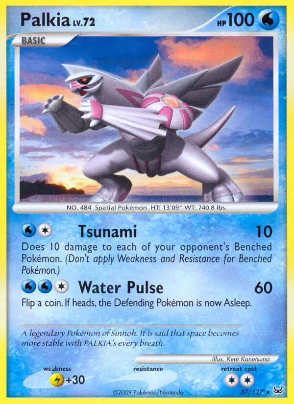 Palkia card in English