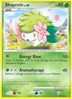 Shaymin card in English