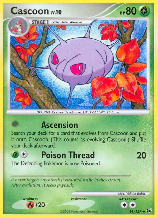 Cascoon card in English