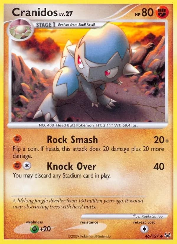 Cranidos card in English