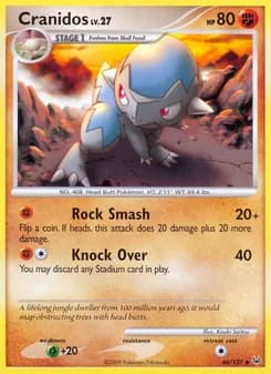 Cranidos card in English