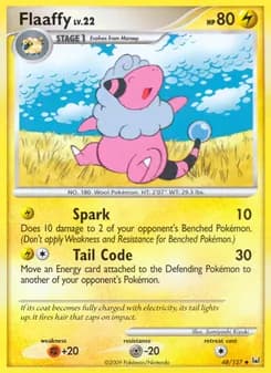 Flaaffy card in English