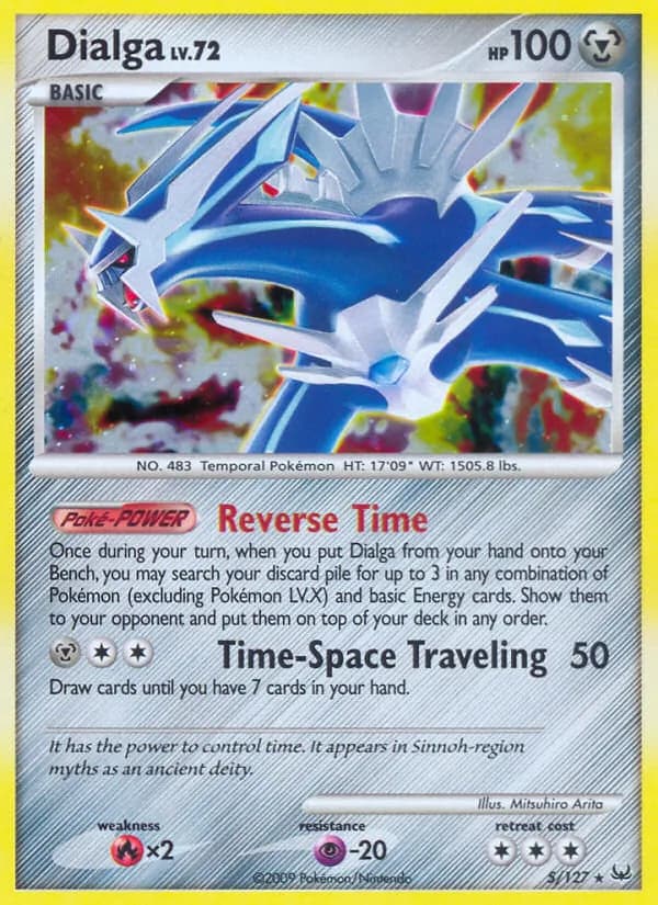 Dialga card in English