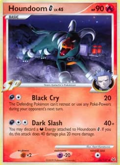 Houndoom G card in English