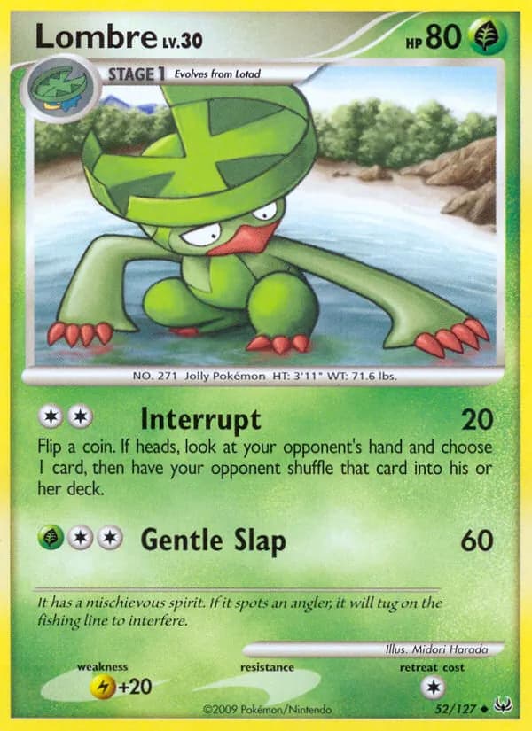 Lombre card in English