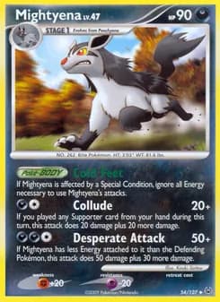 Mightyena card in English