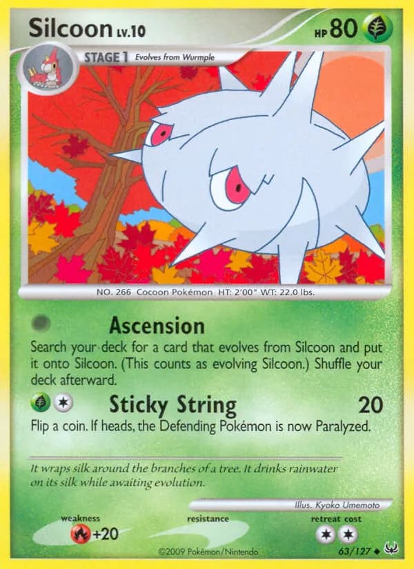 Silcoon card in English