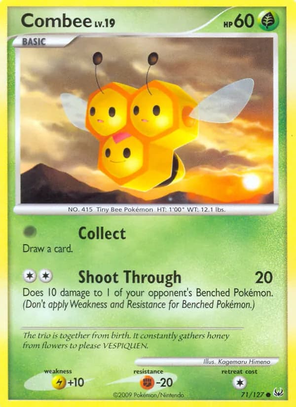 Combee card in English