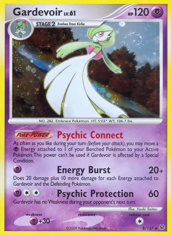 Gardevoir card in English