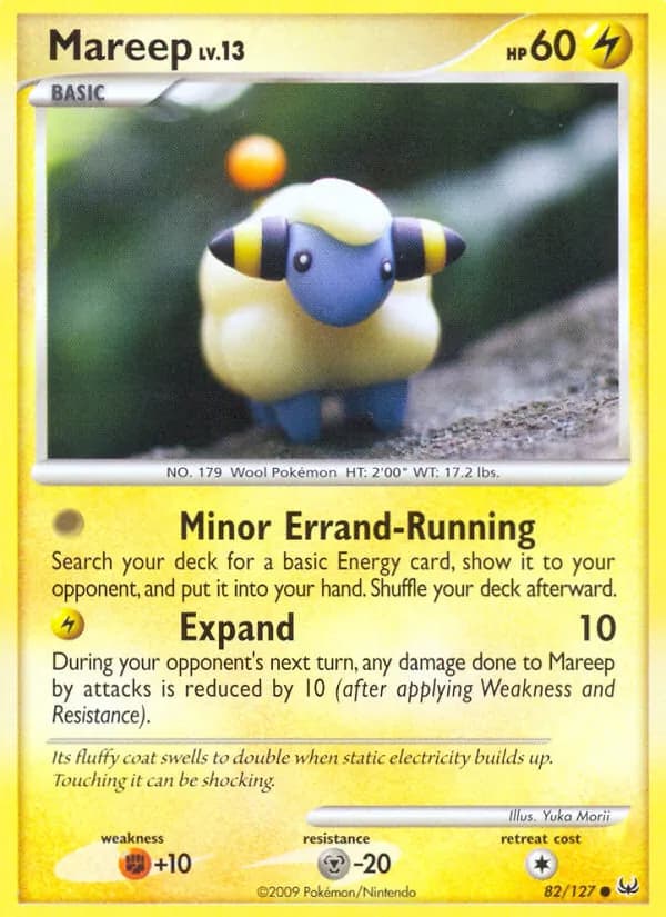 Mareep card in English