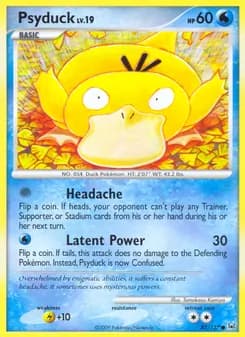 Psyduck card in English