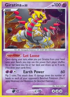 Giratina card in English