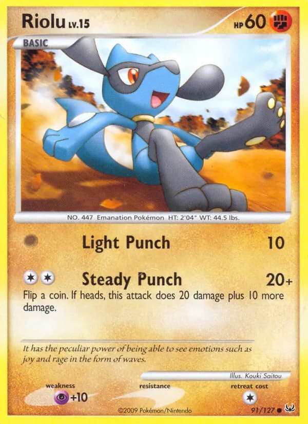 Riolu card in English