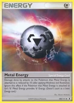 Metal Energy card in English