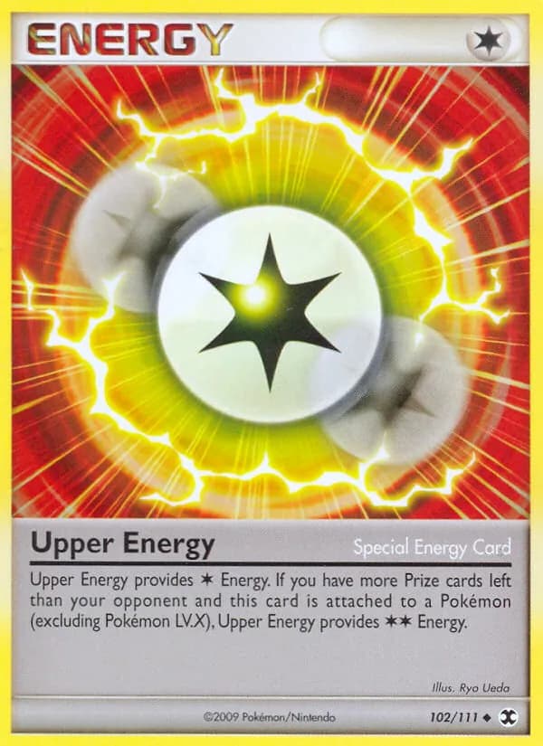 Upper Energy card in English