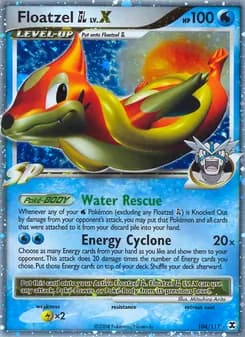 Floatzel GL card in English