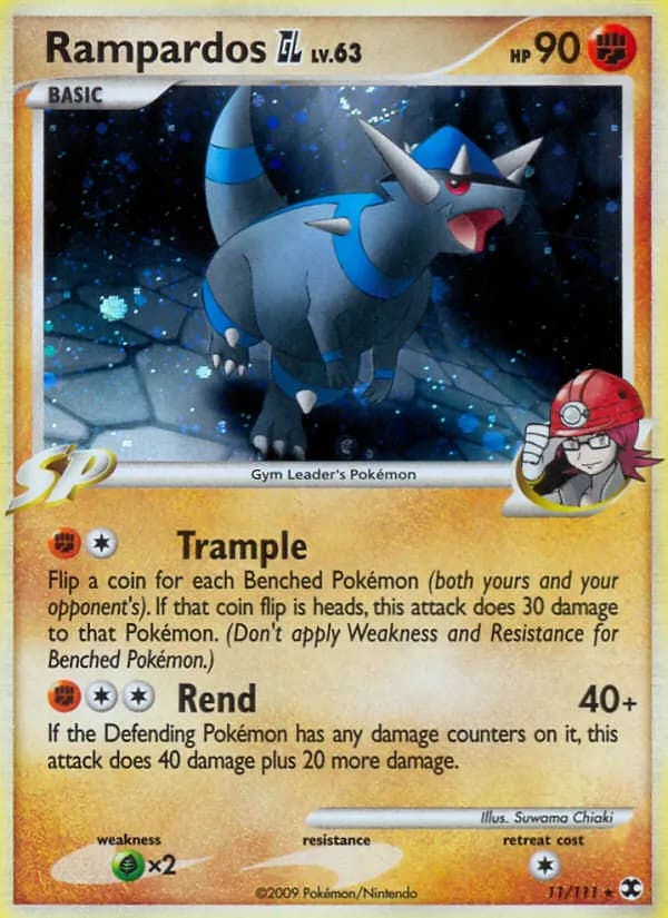 Rampardos GL card in English