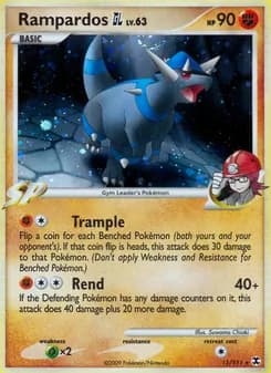 Rampardos GL card in English