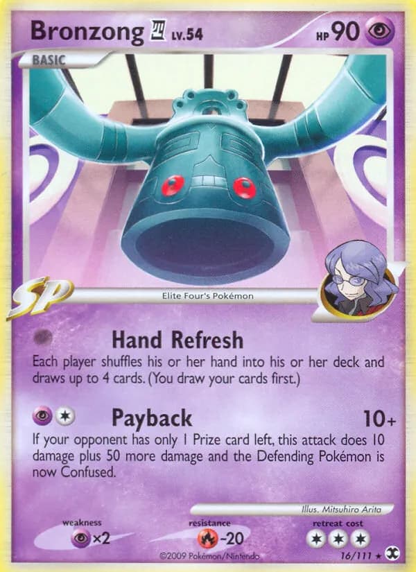 Bronzong 4 card in English