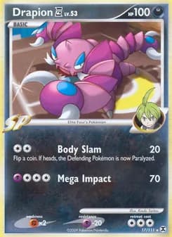 Drapion 4 card in English