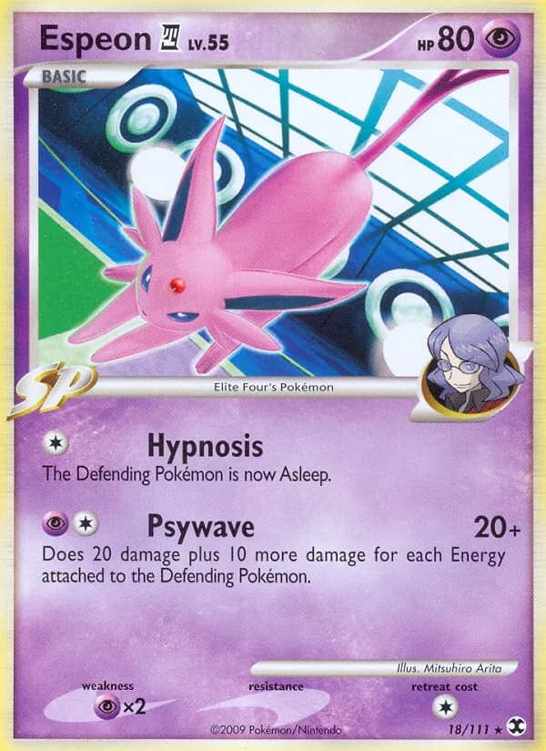 Espeon 4 card in English