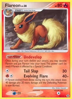 Flareon card in English