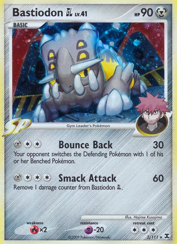 Bastiodon GL card in English