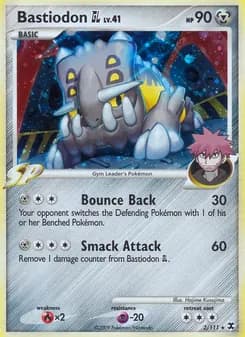 Bastiodon GL card in English