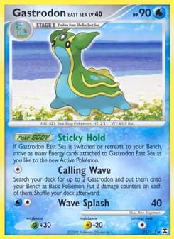 Gastrodon East Sea card in English