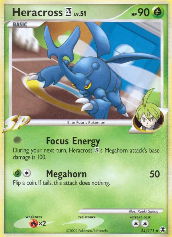 Heracross 4 card in English