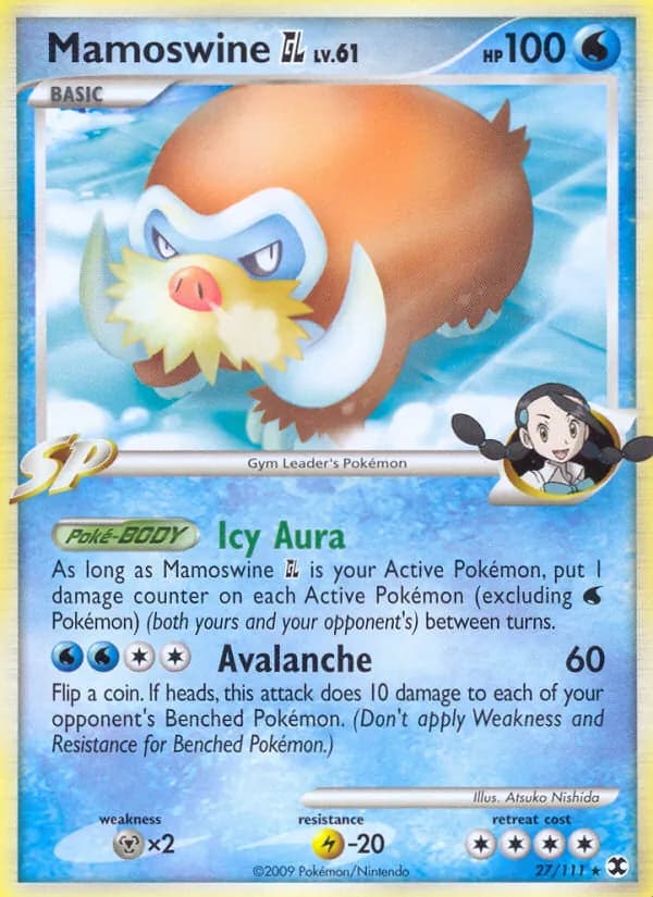 Mamoswine GL card in English