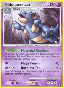 Nidoqueen card in English