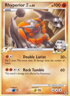 Rhyperior 4 card in English