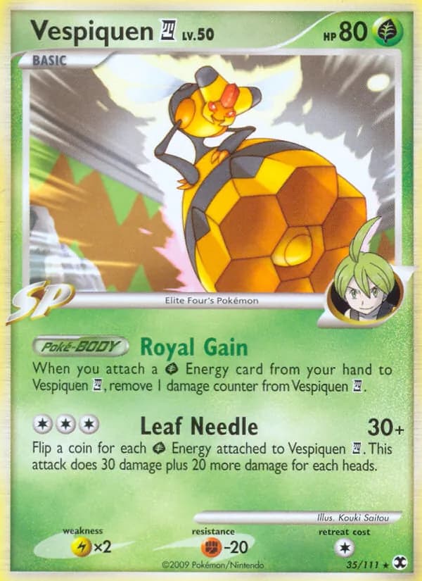 Vespiquen 4 card in English