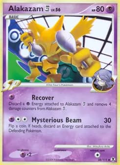 Alakazam 4 card in English