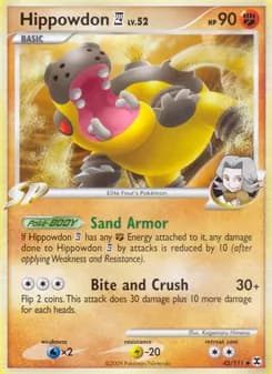 Hippowdon 4 card in English