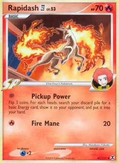 Rapidash 4 card in English