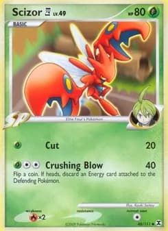 Scizor 4 card in English