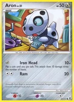 Aron card in English