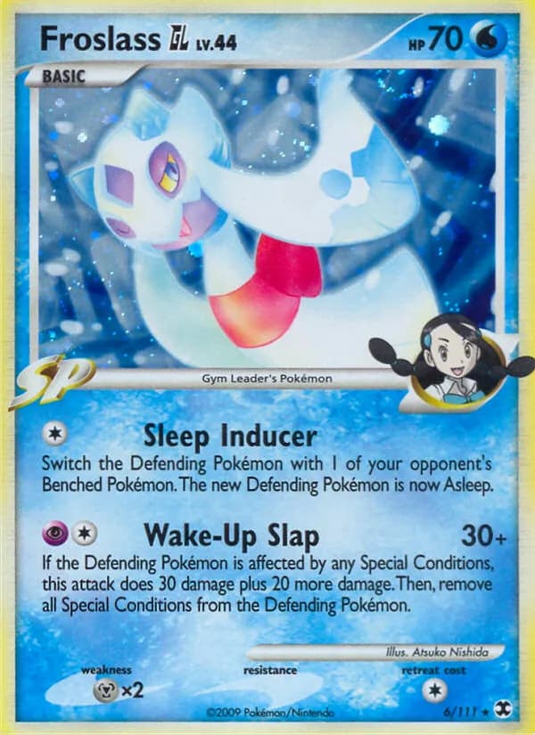 Froslass GL card in English