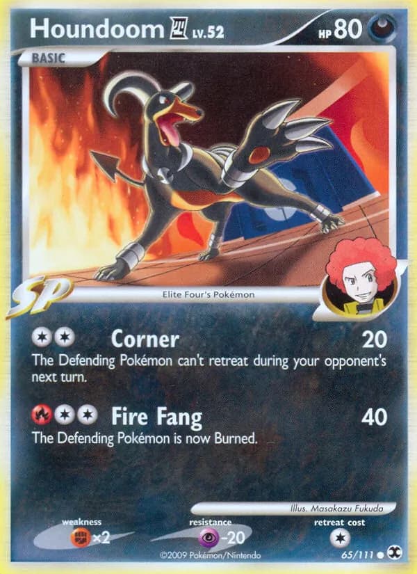 Houndoom 4 card in English