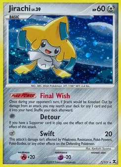 Jirachi card in English