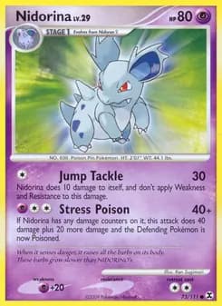 Nidorina card in English