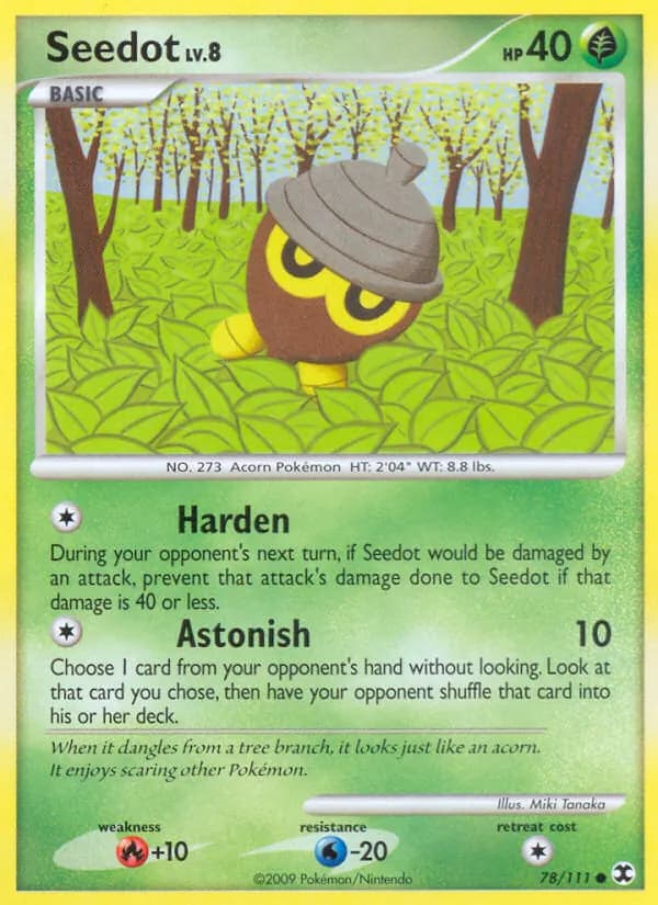 Seedot card in English
