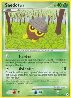 Seedot card in English
