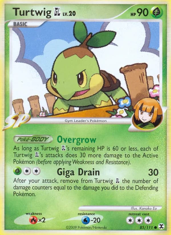 Turtwig GL card in English