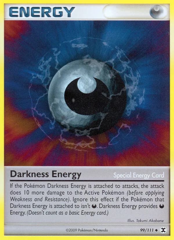 Darkness Energy card in English